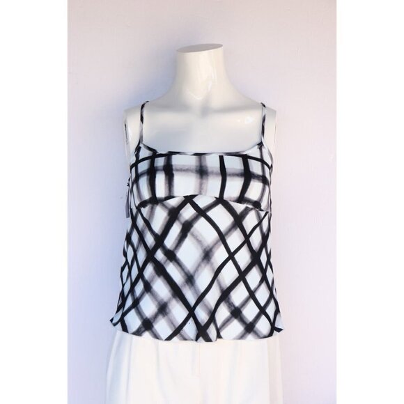 Wilfred Free Women’s XS Espace Black Divinity Camisole Satin Tank Top NWT $78 - Picture 2 of 7